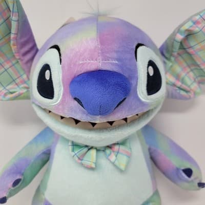 Build-A-Bear Workshop Disney Stitch Plush — 15″ Tie Dye Pastel NWT - Thumbnail 3