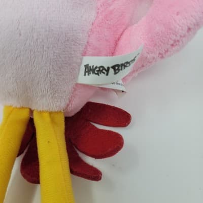 ANGRY BIRDS Stella Pink Bird Plush Lot Burger King 2020 & Rovio 2017 Toy 10" - Thumbnail 19