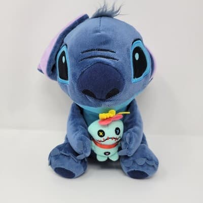 Hong Kong Disneyland Stitch EARS UP Plush Holding Scrump Authentic Disney Parks - Thumbnail 2