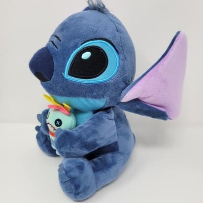 Hong Kong Disneyland Stitch EARS UP Plush Holding Scrump Authentic Disney Parks - Thumbnail 4