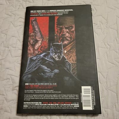 Batman Deathblow After The Fire Deluxe HC DC 2014 Azzarello Bermejo - Thumbnail 4