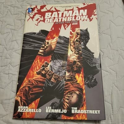 Batman Deathblow After The Fire Deluxe HC DC 2014 Azzarello Bermejo - Image 1