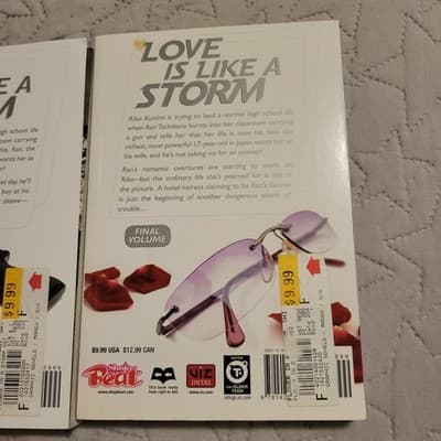 Flower Storm Manga Vol 1 2 Complete Set Shigeyoshi Takagi Viz Shojo - Thumbnail 4