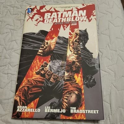 Batman Deathblow After The Fire Deluxe HC DC 2014 Azzarello Bermejo - Thumbnail 2