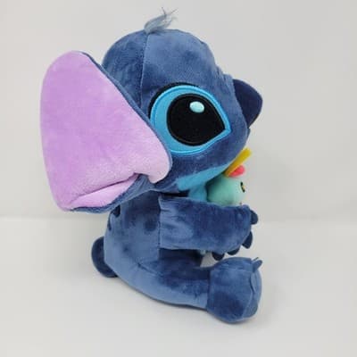 Hong Kong Disneyland Stitch EARS UP Plush Holding Scrump Authentic Disney Parks - Thumbnail 6