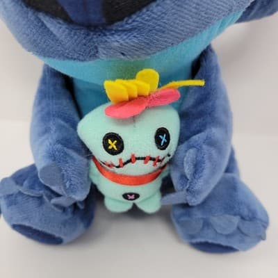 Hong Kong Disneyland Stitch EARS UP Plush Holding Scrump Authentic Disney Parks - Thumbnail 3