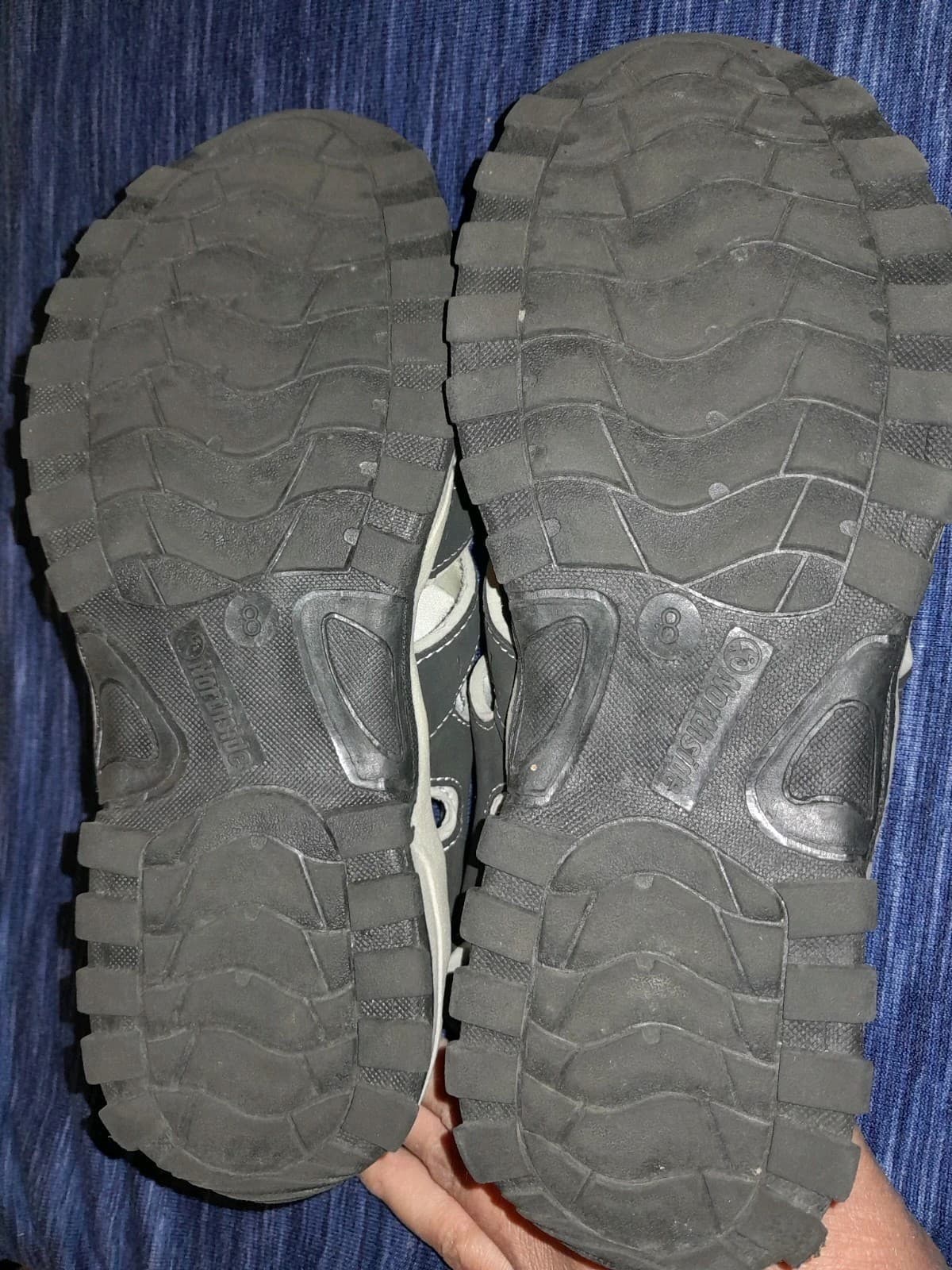 NORTHSIDE WOMEN'S BURKE II SPORT SANDALS BLACK / LILAC Size 8 EUC - Thumbnail 9