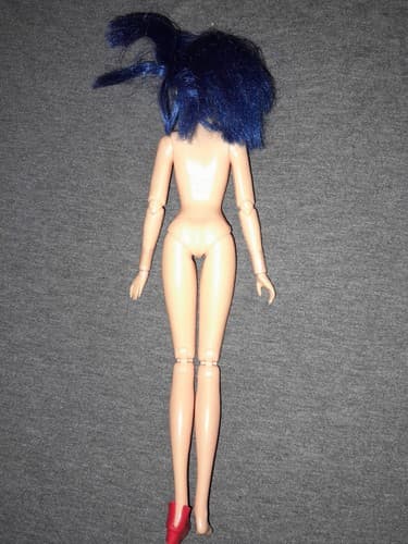 Miraculous Ladybug Marinette Doll 10.5 Inch Mattel Blue Hair Red Mask - Thumbnail 4