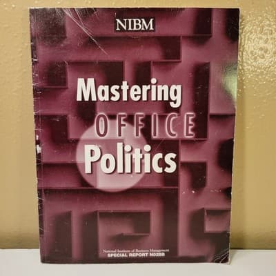 NIBM Mastering Office Politics Special Report No. 28B Business Management - Image 1