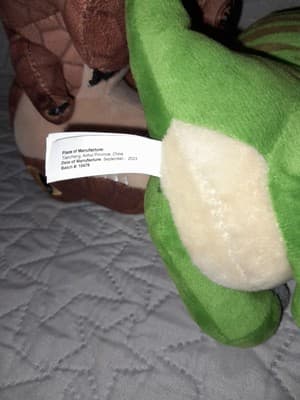 Jurassic World Dominion Velociraptor Plush Set Dinosaurs green & Brown Raptors - Thumbnail 13