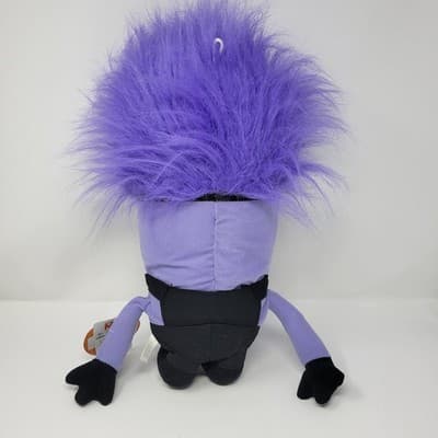 Despicable Me 2 Two Eye Evil Purple Minion 15-18" Plush 2014 Toy Factory w/ Tags - Thumbnail 8