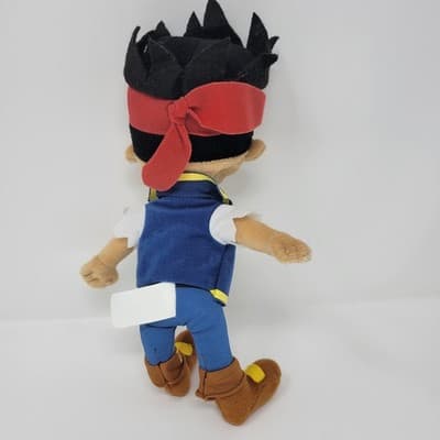 Disney Jake And The Neverland Pirates Plush Stuffed Toy Doll 9" - Thumbnail 4
