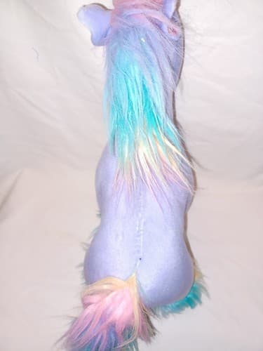 Build-A-Bear | Beary Fairy Friends | Purple Unicorn 19" Rainbow Mane Plush - Thumbnail 7