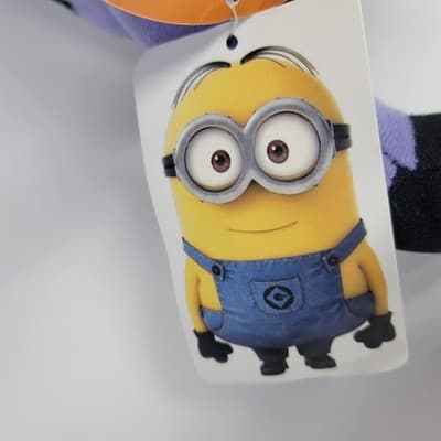 Despicable Me 2 Two Eye Evil Purple Minion 15-18" Plush 2014 Toy Factory w/ Tags - Thumbnail 13