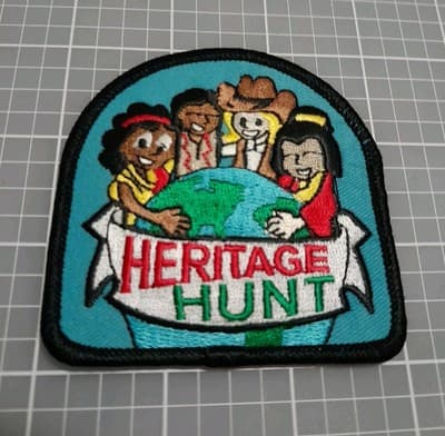 Heritage Hunt GSSWT, Girl Scouts of Southwest Texas Patch 3"×3" New - Image 1