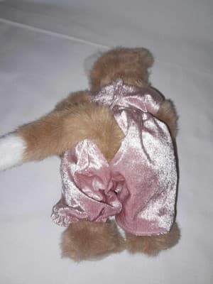 Vintage Ty Beanie Pouncer the Kitten NOS 8.5" Adorable Green Eyes - Thumbnail 7