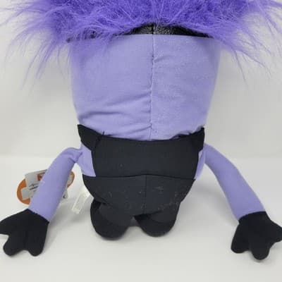 Despicable Me 2 Two Eye Evil Purple Minion 15-18" Plush 2014 Toy Factory w/ Tags - Thumbnail 9