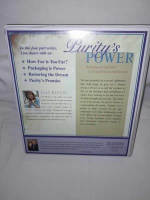 Puritys Power Lisa Bevere VHS Restoring Splendora Of Sexual Beauty & Intimacy - Thumbnail 3