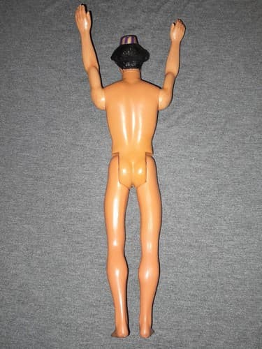 Vintage Disney Aladdin Prince Ali 1968 Male Doll 12” Toy Mattel Inc. Nude - Thumbnail 6