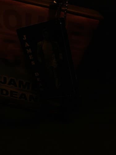 James Dean Lined Wooden Box Purse Route 66 Cielo Creation Fabric Rare Beautiful - Thumbnail 11