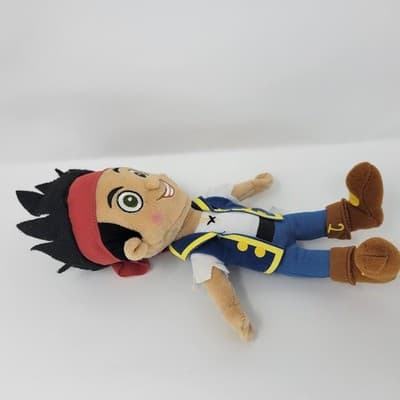 Disney Jake And The Neverland Pirates Plush Stuffed Toy Doll 9" - Thumbnail 5