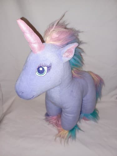 Build-A-Bear | Beary Fairy Friends | Purple Unicorn 19" Rainbow Mane Plush - Thumbnail 2