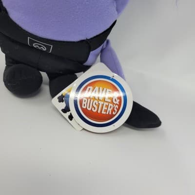 Despicable Me 2 Two Eye Evil Purple Minion 15-18" Plush 2014 Toy Factory w/ Tags - Thumbnail 5