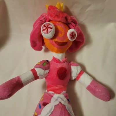 Pink Candy Princess Plush Doll Unbranded Stuffed Toy Rare Cute Collectible - Thumbnail 3