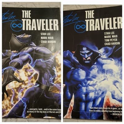 Stan Lee’s The Traveler Vol. 1 & 2 (Boom Studios TPB Set, Waid / Peyer / Hardin) - Image 1
