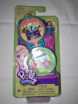 Polly Pocket Tara 2007 Doll Carry All Tote Pink Case & 2019 Tiny Is Mighty Lot 2 - Thumbnail 9