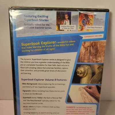 Superbook Explorer Volume 8 DVD – New & Sealed Christian Kids Animated Series - Thumbnail 4