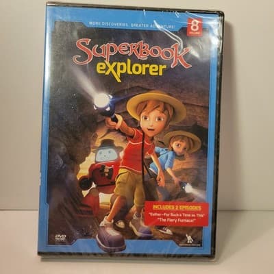 Superbook Explorer Volume 8 DVD – New & Sealed Christian Kids Animated Series - Thumbnail 2