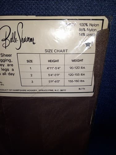 Belle Sharmeer Pantyhose Wisper Silky Soft Lycra Slighty Irregular Grey Mist 2 - Thumbnail 3