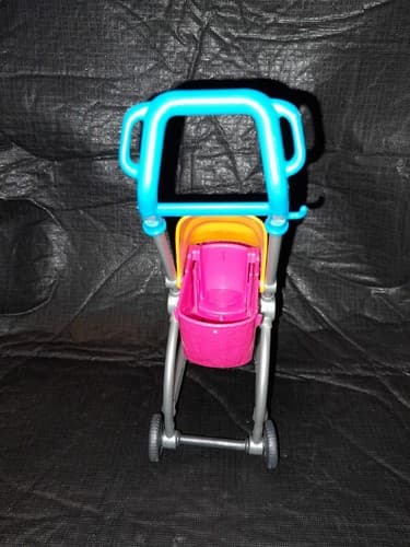 Pups Dog Stroller Only Extendable 2019 Mattel Barbie Stroll N Play Toy 7" - Thumbnail 2