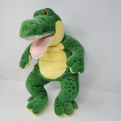BUILD A BEAR Alligator Plush 16in Green Stuffed Animal Crocodile Toy - Thumbnail 4