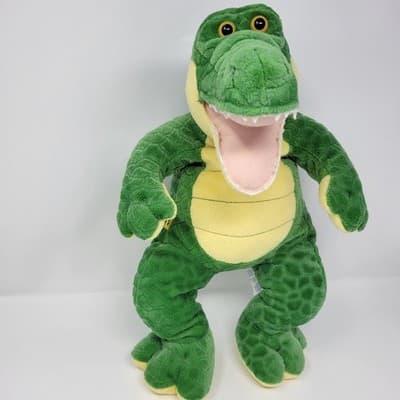BUILD A BEAR Alligator Plush 16in Green Stuffed Animal Crocodile Toy - Thumbnail 5