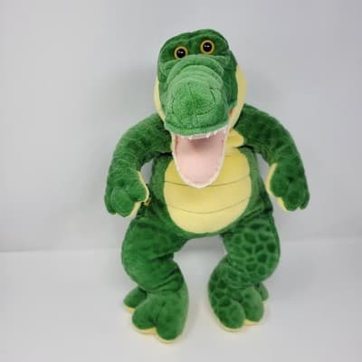 BUILD A BEAR Alligator Plush 16in Green Stuffed Animal Crocodile Toy - Thumbnail 3