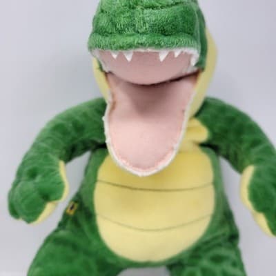 BUILD A BEAR Alligator Plush 16in Green Stuffed Animal Crocodile Toy - Thumbnail 6