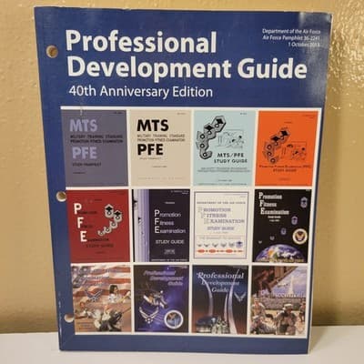 Professional Development Guide 40th Anniversary Edition USAF Air Force Pamphlet - Image 1