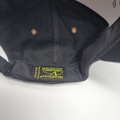 HEADLINER Production Specialty Hat Mens One Size Black Strapback Cotton - Thumbnail 9
