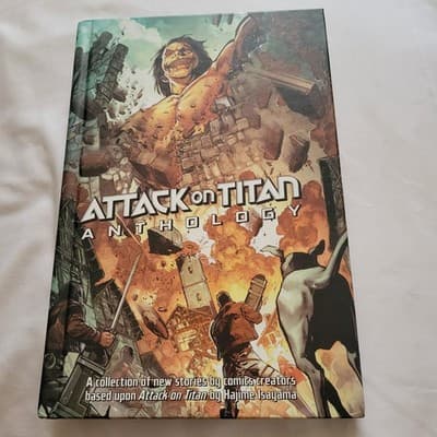 Attack on Titan Anthology Hardcover Graphic Novel 2016 Kodansha Manga English - Thumbnail 2