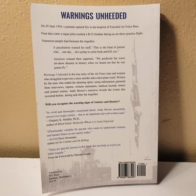 Warnings Unheeded : Twin Tragedies at Fairchild Air Force Base by Andy Brown - Thumbnail 4