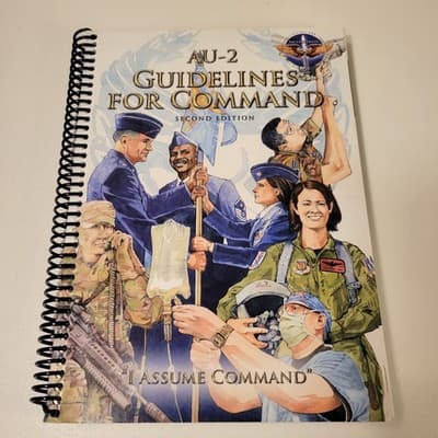 AU-2 Guidelines for Command (Second Edition) Manual Spiral Bound - Image 1