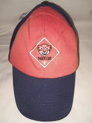 Tiger Cub Boy Scouts BSA Adjustable Youth Orange & Blue Cap Hat - Thumbnail 2
