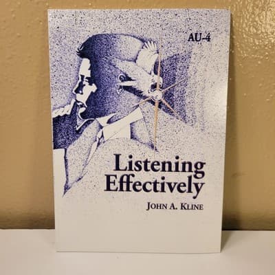 Listening Effectively by John A. Kline | Air University Press AU-4 | USAF - Image 1