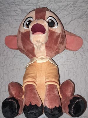 Official Disney Parks Valentino the Goat Wish Soft Plush Embroidered Eyes 13" - Thumbnail 3