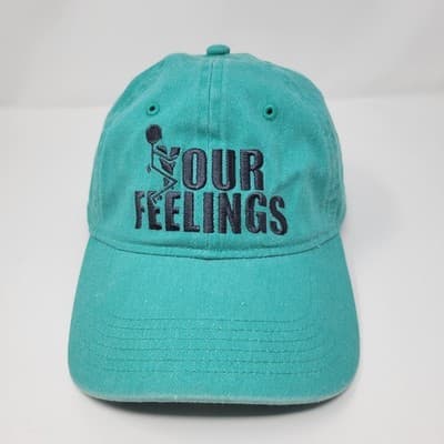 GRUNT STYLE | "Blank" Your Feelings | Dad Hat Seafom Green Adjustable 57CM 2024 - Image 1
