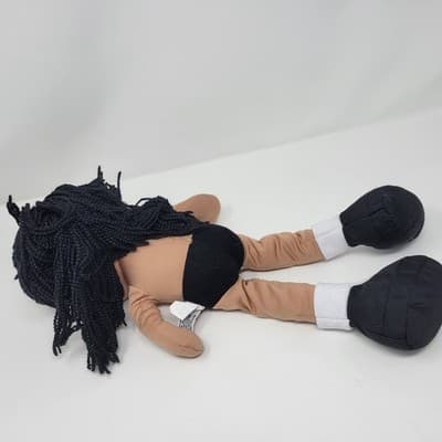 LINZY Yellow Aissa Rag Doll 16in Plush Soft Stuffed Toy Girl Nude - Thumbnail 7