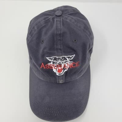 Ahead Vtg Classic Cut Gray Hat Cap | Assurance w Tiger Head Logo | OSFM - Thumbnail 4
