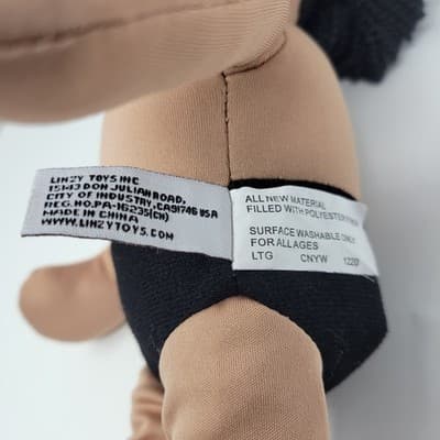 LINZY Yellow Aissa Rag Doll 16in Plush Soft Stuffed Toy Girl Nude - Thumbnail 6